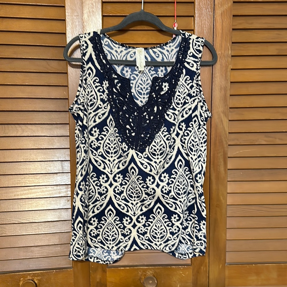 Navy Tank Top